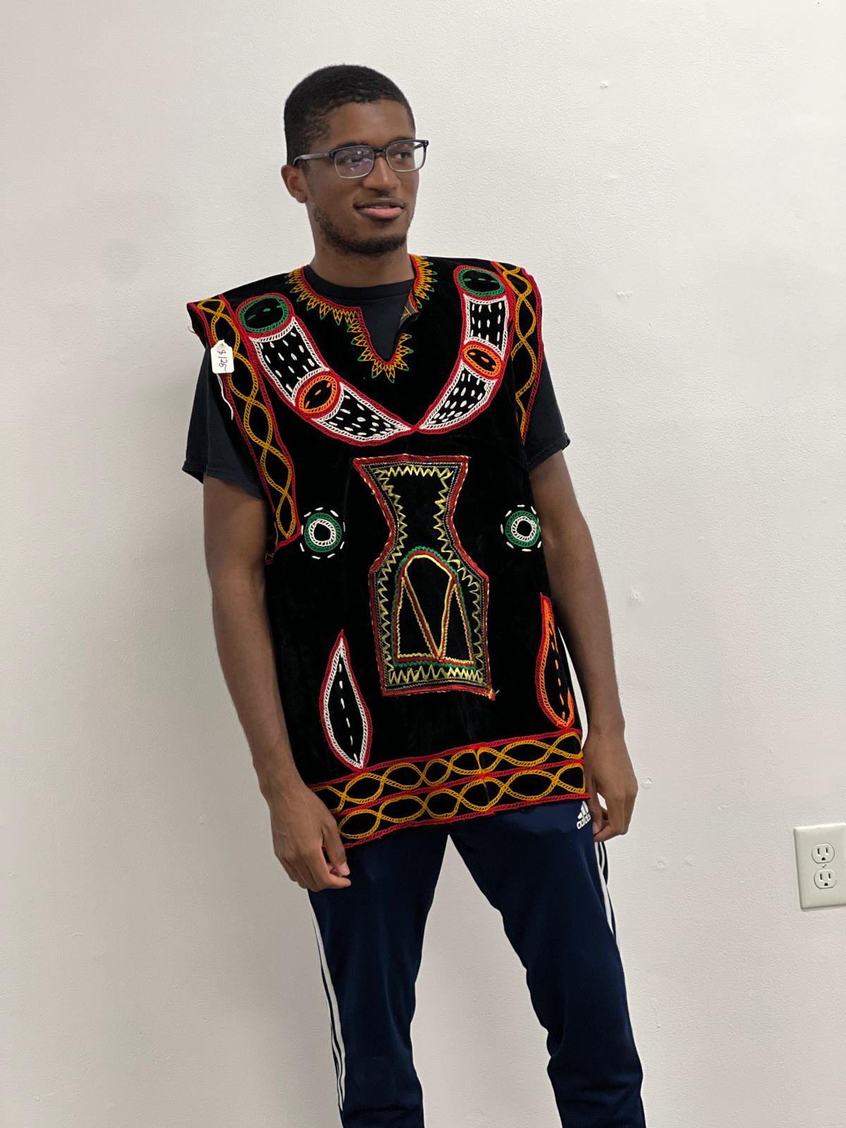 Black Sleeveless Velvet Top