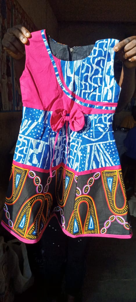 Girls Multi-colored Dress