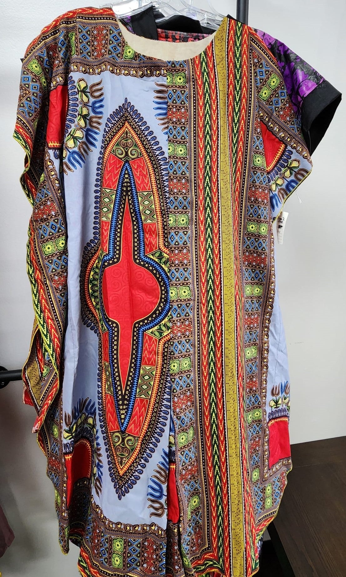 Multicolor Free-flowing Dress