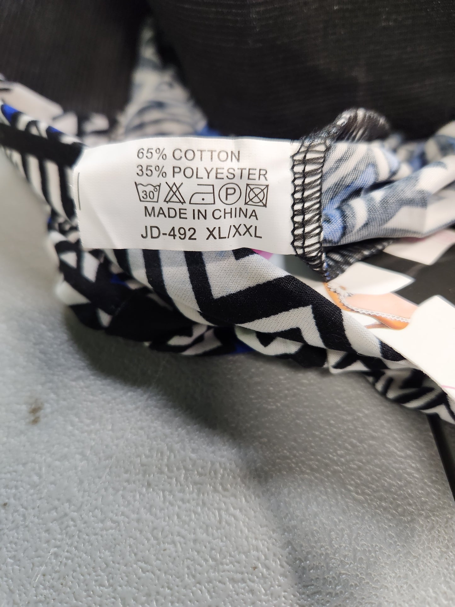 Women's Blue, Black, White Yoga Pants Size XL, XXL